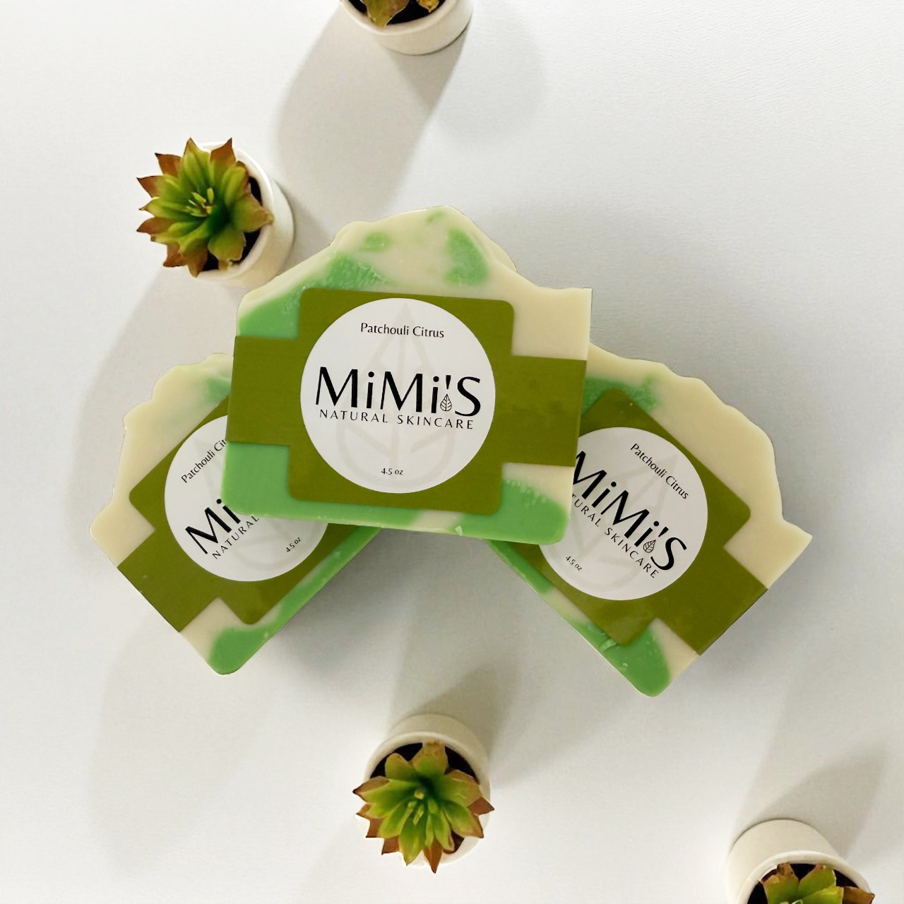 Handmade Organic Cold Pressed Soap - Patchouli Citrus!