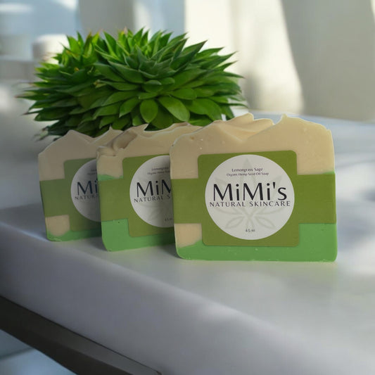 Handmade Organic Cold Pressed Soap! - Lemongrass Sage!