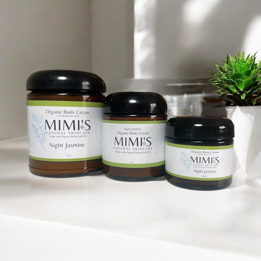Organic Body Cream, Night Jasmine