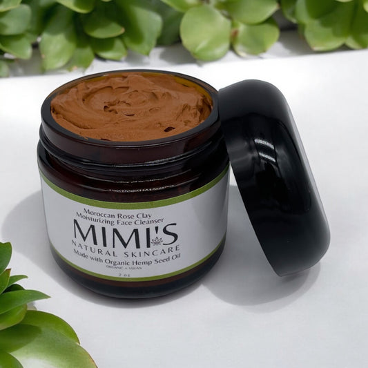 Moisturizing Moroccan rose Clay Cleanser